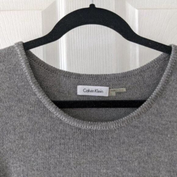 Calvin Klein Cheerful and cute Colorblock Knit Sleeveless Dress L EUC - Picture 8 of 8